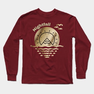 Golden sunset nightfall Long Sleeve T-Shirt